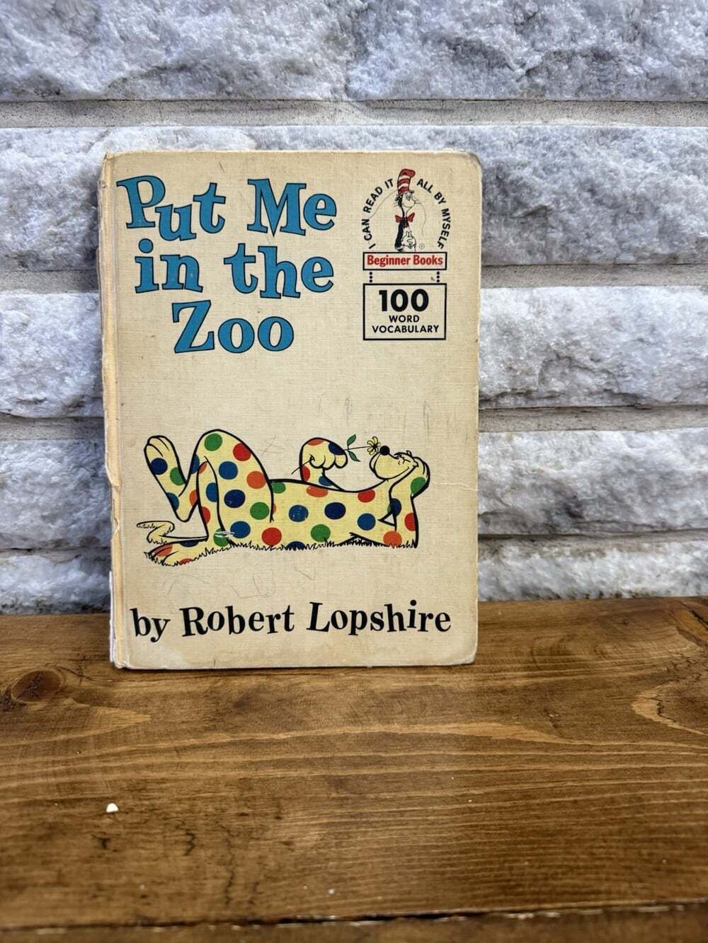 Vtg 1960 First Ed. Dr Seuss Beginner Book Put Me In The Zoo By Robert Lopshire